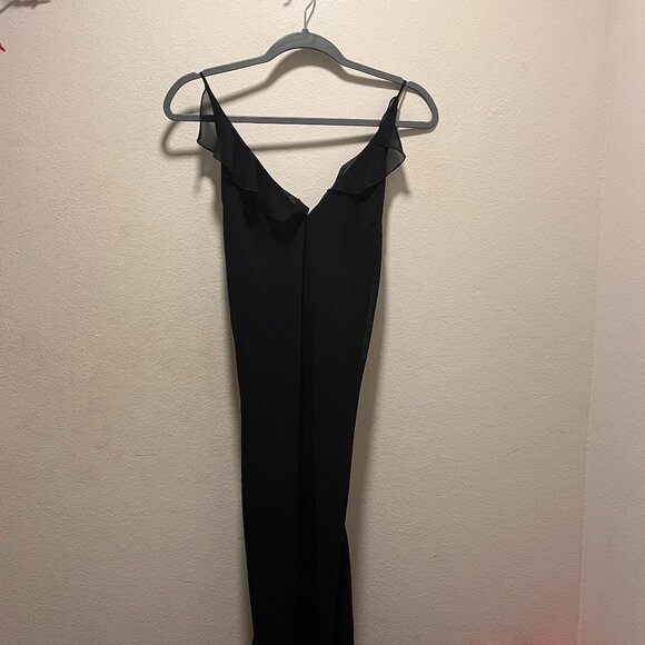 Morrell Maxie Dress Women's Size 6 Black Formal Gown Sleeveless Long - Picture 1 of 7